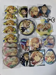 あんスタ とるパカ ナンジャタウン 缶バッジ イベコレ 周年 アクキー 鳴上嵐