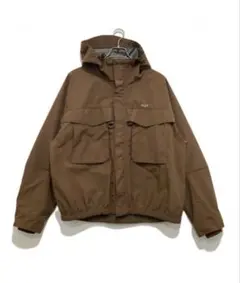 9999様　HUF ブラウン ナイロンジャケット Mサイズ