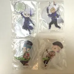 ツイステ展ミニアクリルスタンドコレクション　アズール　ジャック　ジェイド　ヴィル