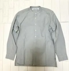 UNIQLO × LEMAIRE スタンドカラー プルオーバーシャツ M グレー