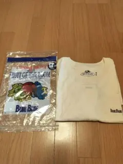 BLUE BLUE FRUITOFTHELOOM ポケットTシャツ