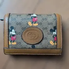 GUCCI Disney ミッキー 二つ折り財布のサムネイル