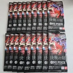 決戦の刻　まとめ売り 2026年最新】ワンピースカード決戦の刻の人気アイテム - メルカリ