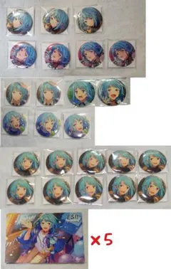 創 あんスタ イベコレ缶バッジ テーマ缶バッジ ESストアポスカ