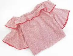 【期間限定価格】ZARA 刺繍 オフショルダー