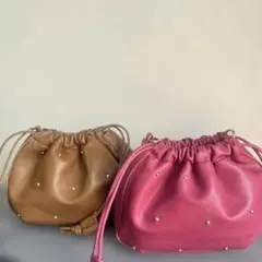 niko and... 巾着バッグ 2点セット pouchのサムネイル