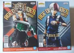 ヒロアカ　爆豪＆轟　フィギュアセット