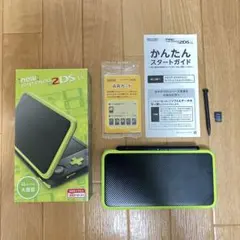 Newニンテンドー2DS LL ブラック×ライム
