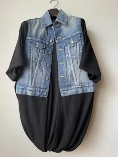 JUNYA WATANABE デニムジャケット ミニワンピース XS
