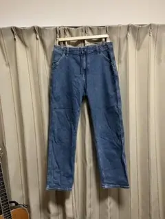 UNIQLO ユニクロ　ストレートデニム ブルー　L