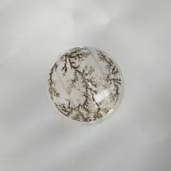 天然石 デンドリティック クォーツ 粒 8D4h 8.6mm