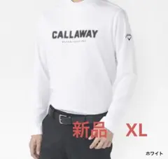 キャロウェイ ゴルフウェア 長袖シャツ 秋 冬 ストレッチスムース モックネック