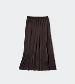 【UNIQLO】アシンメトリープリーツスカート