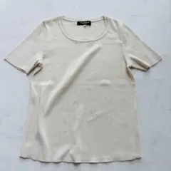 【美品】Paul Stuart ニット 半袖 上品 シンプル 6（F152）のサムネイル