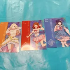 学マス HMV 十王星南 花海佑芽 秦谷美鈴 特典クリアカード