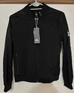 ☆新品☆adidas レディースウインドブレーカー ブルゾン ブラック Ｌ