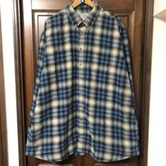 エルエルビーン　ネルシャツ　2XL