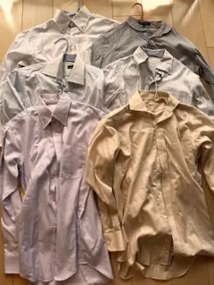 Ischia、Visarunoなど長袖ワイシャツ 6枚セット