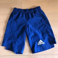 アディダス　サッカーパンツ　120 ネイビー