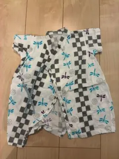 ベビー甚平 ロンパース　トンボ柄