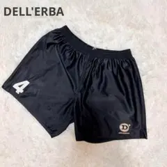【デレルバ】サッカー ショートパンツ スポーツ ウェア フットサル 黒 ブラック