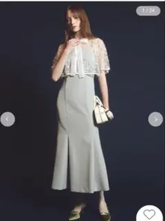 LILY BROWN ビジューボレロドレス　リリーブラウン