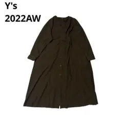 2022年秋冬Y's アシンメトリーロングコート　ワイズ　ヨウジヤマモトのサムネイル