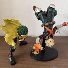 僕のヒーローアカデミア フィギュアセット出久 爆豪