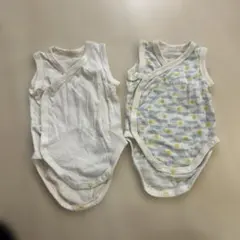 UNIQLO ベビー　60cm メッシュ　ボディスーツ　ノースリーブ