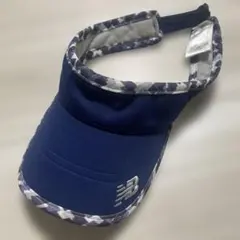 New Balance テニス サンバイザー ネイビー