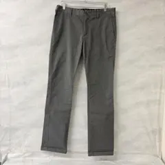 美品 EDWIN KHAKI レギュラーフィット エドウィン グレー ストライプ