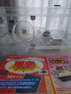 GEX グラスハーモニー600 ハムスター飼育スターターセット ヒーター等
