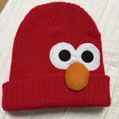 【USJで購入】エルモ ニット帽 赤