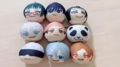 にぎにぎマスコット9点セット　呪術廻戦　五条悟　虎杖悠仁