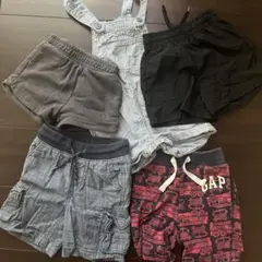 GAP 18-24ヶ月 ハーフ、ショートパンツ5枚