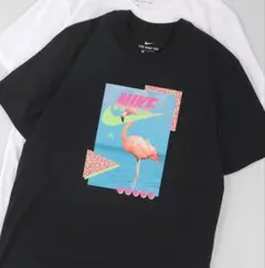 NIKE フラミンゴ グラフィック Tシャツ ブラック M