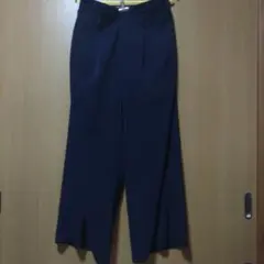 ネイビーワイドパンツ
