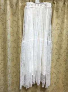 LOWRYS FARM レースボリュームスカート 290863