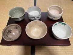 茶道具 蓋置 5点 萩焼 竹 八ツ橋 かに 徳泉 茶道 元箱 - メルカリ