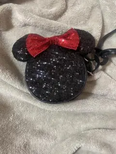 ミニーマウス スパンコール ショルダーバッグ