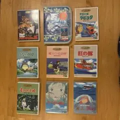 ジブリ作品 宮崎駿 DVDセット 17作品 レンタル落ち 再生確認済 バラ