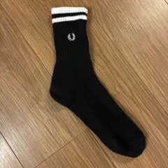 FRED PERRY ソックス ブラック