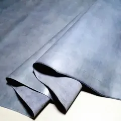 ☆牛革 プルアップ シュリンク グレー 1.2㍉ 220×89㎝ コンビ鞣し