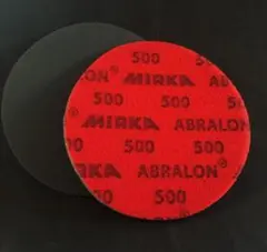 アブラロンパッド500　ボウリングボール研磨　スポンジ研磨パッド　オイル抜き準備