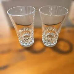 Baccarat バカラ グラス 2客セット クリスタル