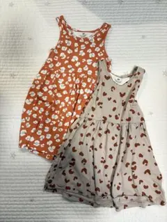 H&M ノースリーブワンピース 2枚セット 92cmのサムネイル