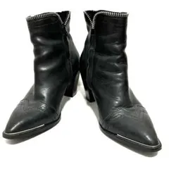 [未使用·極美品] DIESEL 本革ブーツ DIESEL ディーゼル レザーサイドゴアブーツ 靴 メンズ 牛革 本革