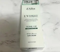 ダルバ トーンアップサンクリーム 化粧下地 日焼け止め グリーン50ml