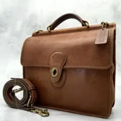 COACH オールドコーチ ショルダーバッグ 2way レザー クロスボディ