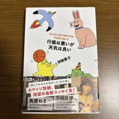 行儀は悪いが天気は良い